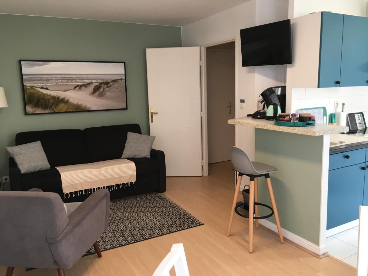 Le Bon Endroit En Bord De Mer, Vue Mer , Parking Et Wifi Wimereux Ngoại thất bức ảnh