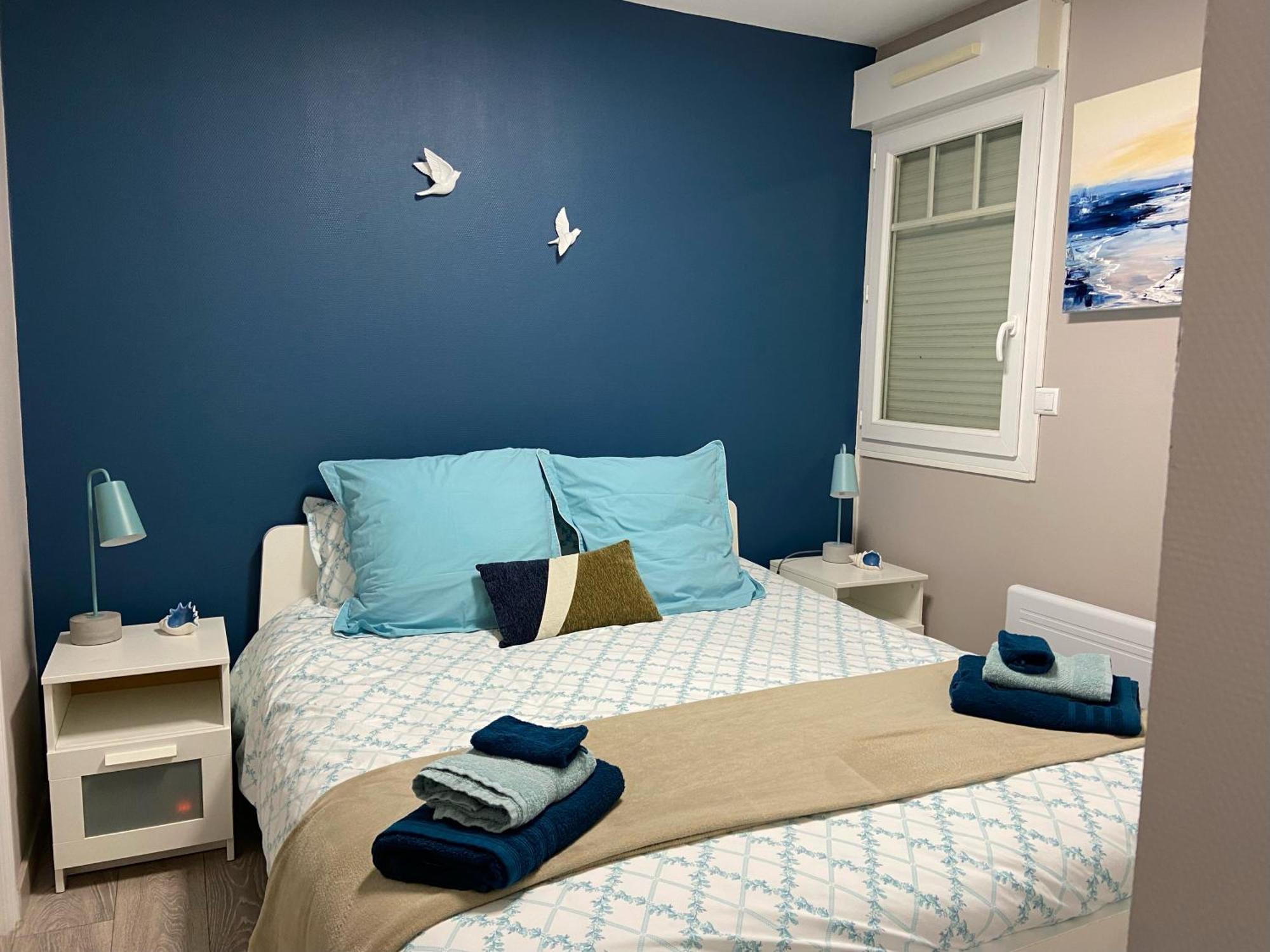 Le Bon Endroit En Bord De Mer, Vue Mer , Parking Et Wifi Wimereux Ngoại thất bức ảnh
